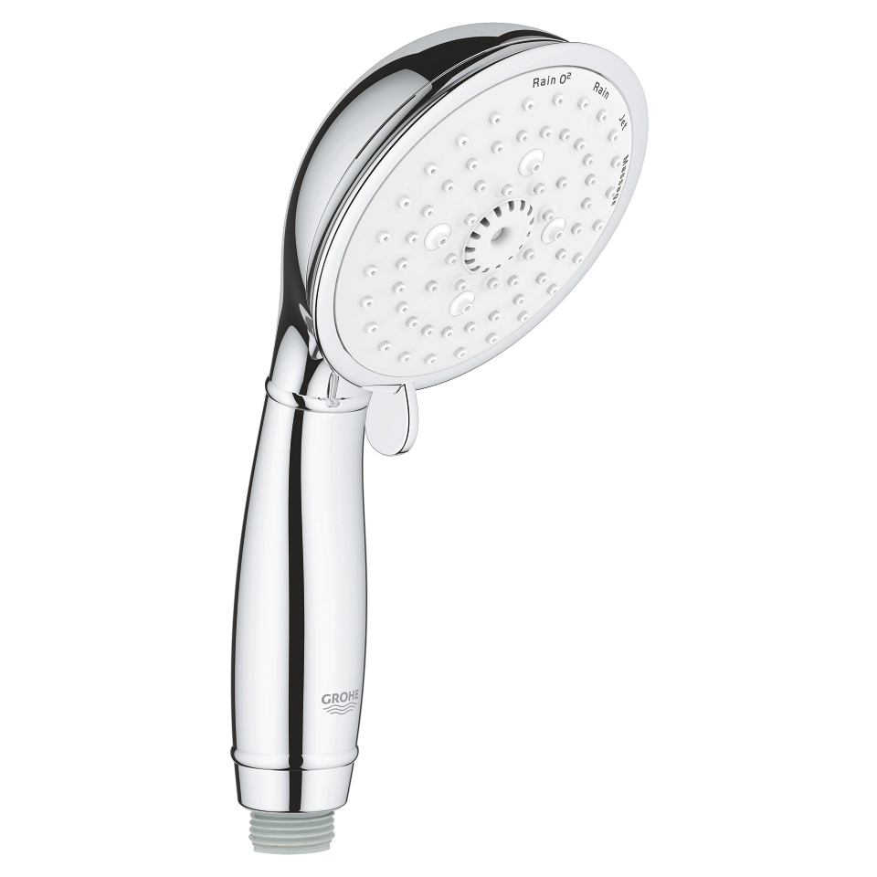 GROHE Tempesta Rustic 100 Handbrause 4 Strahlarten #27608001 - chrom