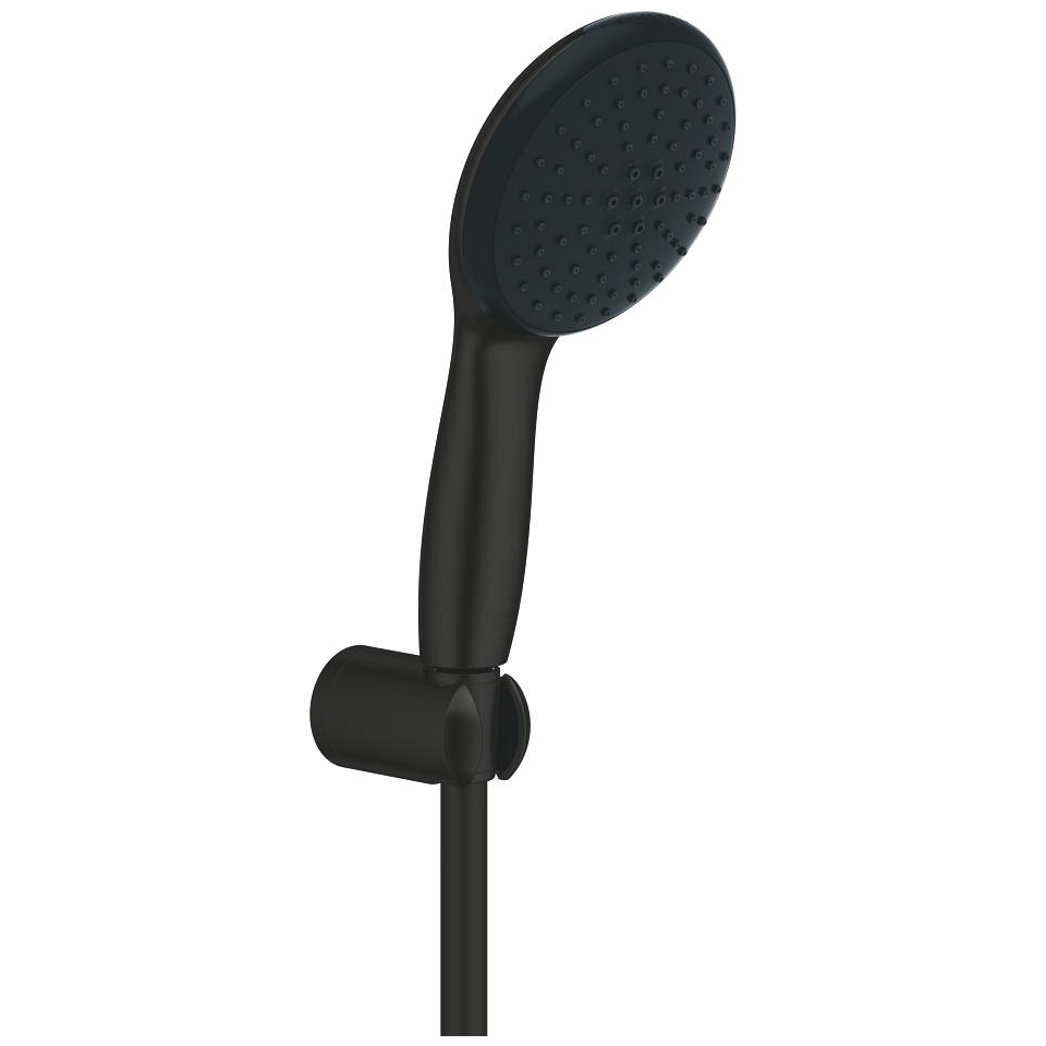 GROHE Vitalio Start 110 Wandhalterset 2 Strahlarten (Rain, Jet) #279502431 - matt black