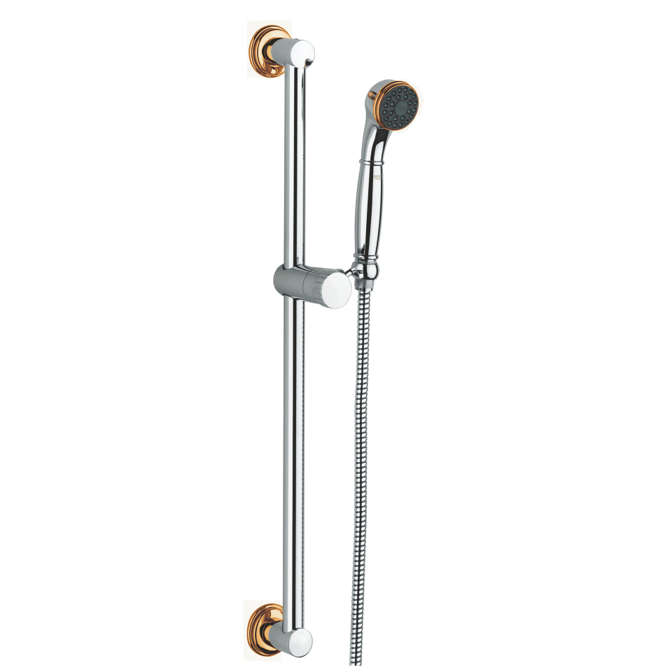 GROHE Sinfonia 50 Brausestangenset 1 Strahlart #28975IG0 - chrom/gold
