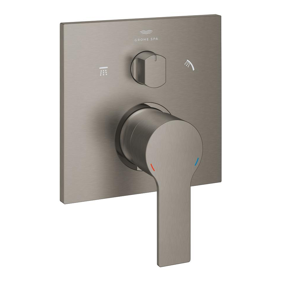 GROHE Allure Einhandbatterie mit 3-Wege Umstellung #29176AL1 - hard graphite gebürstet