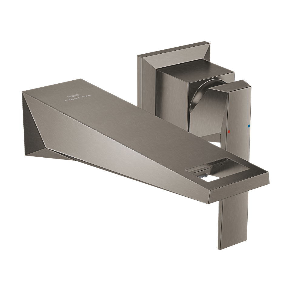GROHE Allure Brilliant 2-Loch-Waschtischbatterie #29402AL0 - hard graphite gebürstet