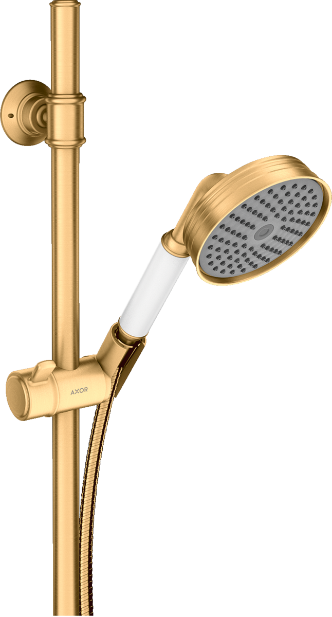 HANSGROHE AXOR Montreux Brauseset 0,90 m mit Handbrause 100 1jet #27982950 - Brushed Brass