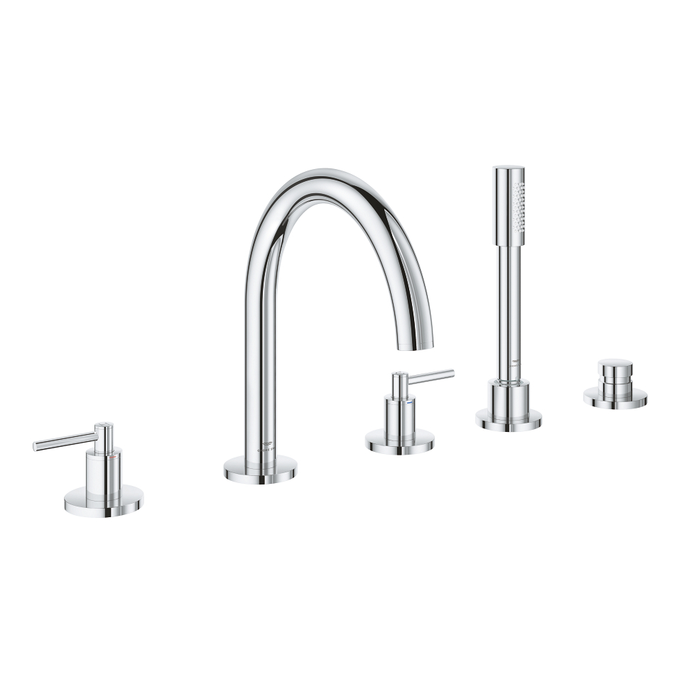 GROHE Atrio 5-Loch-Wannenkombination #29407000 - chrom