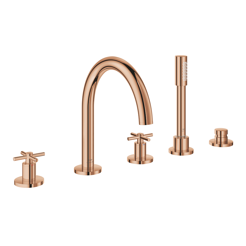 GROHE Atrio 5-Loch-Wannenkombination #29408DA0 - warm sunset
