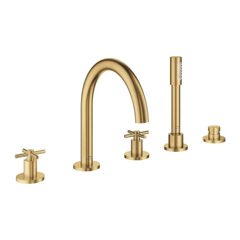GROHE Atrio 5-Loch-Wannenkombination #29408GN0 - cool sunrise gebürstet