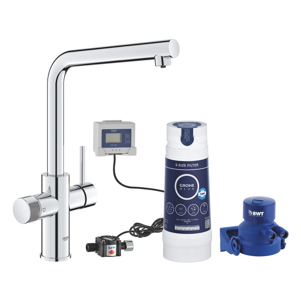 GROHE Blue Pure Minta Starter Kit mit S-Size Filter #30589000 - chrom