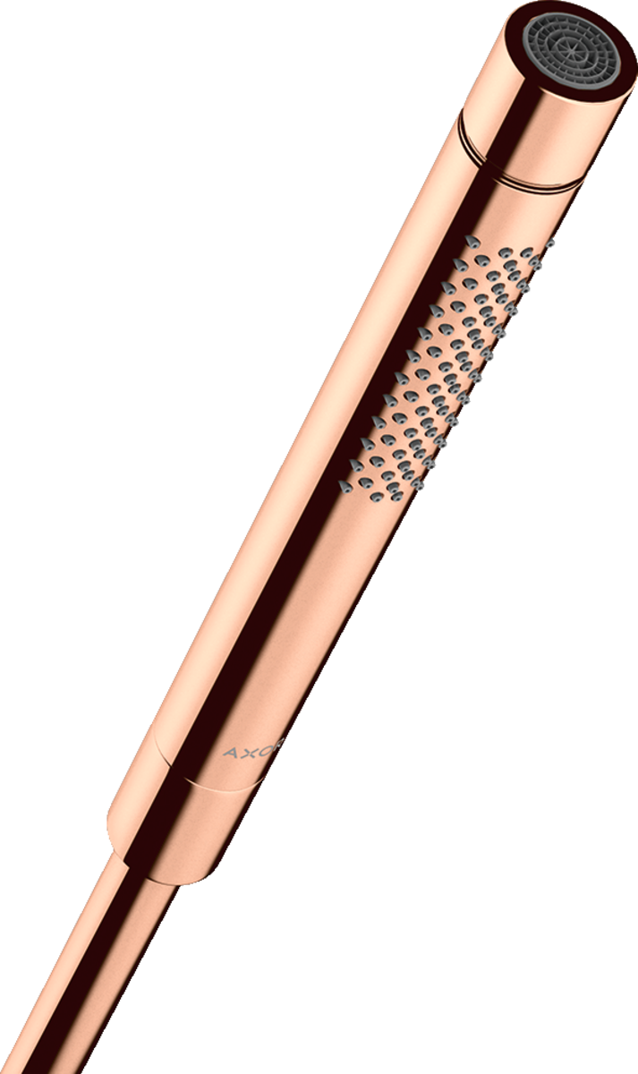 HANSGROHE AXOR Starck Stabhandbrause 2jet #28532300 - Polished Red Gold