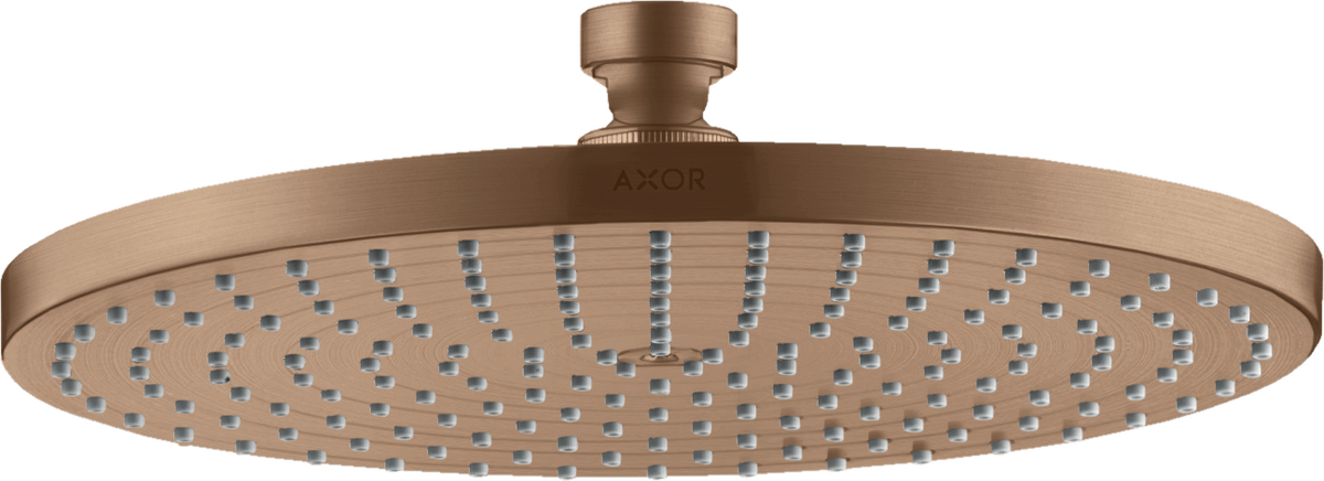 HANSGROHE AXOR Starck Kopfbrause 240 1jet #28494310 - Brushed Red Gold