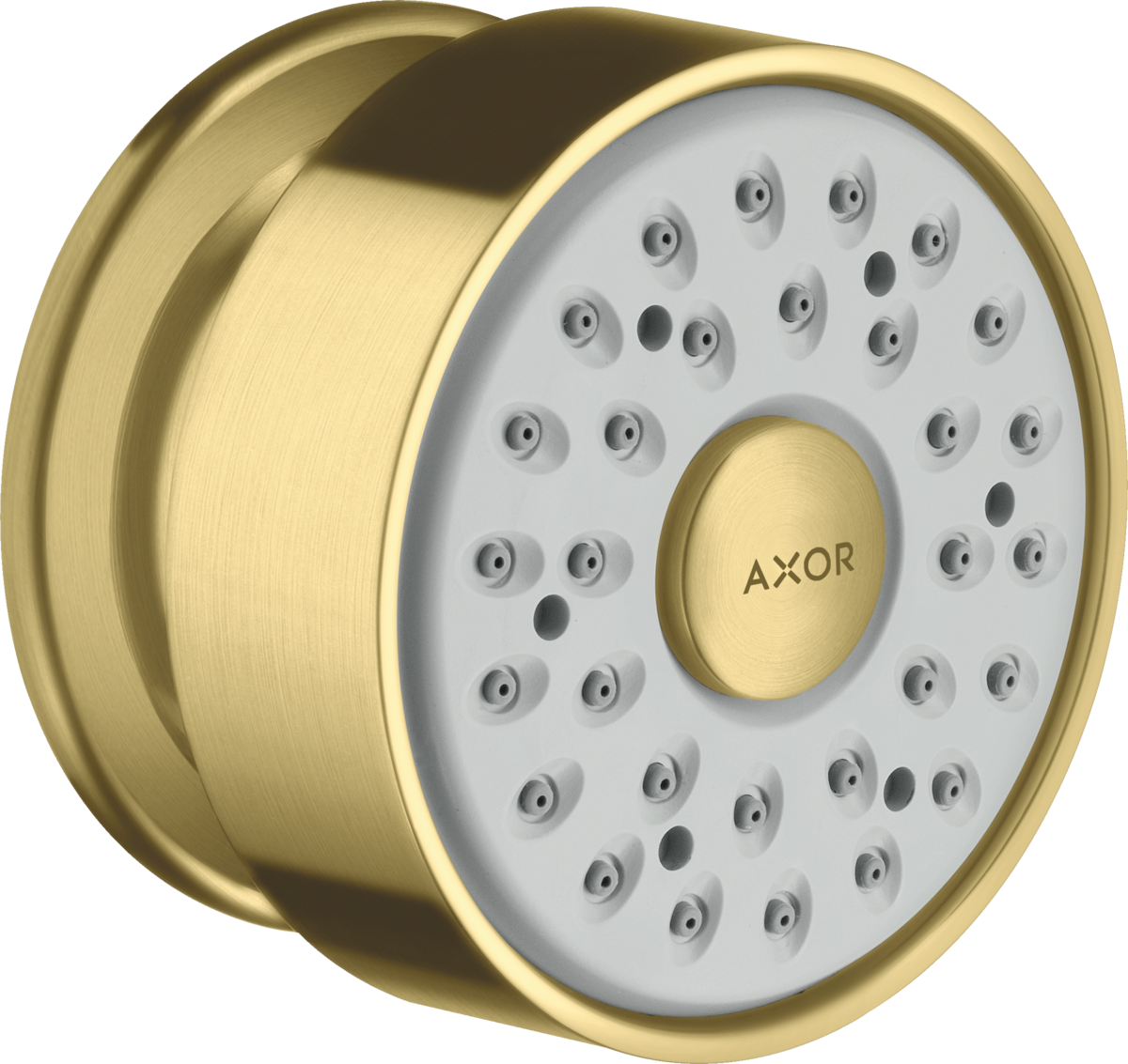 HANSGROHE Seitenbrause 1jet rund #28464950 - Brushed Brass
