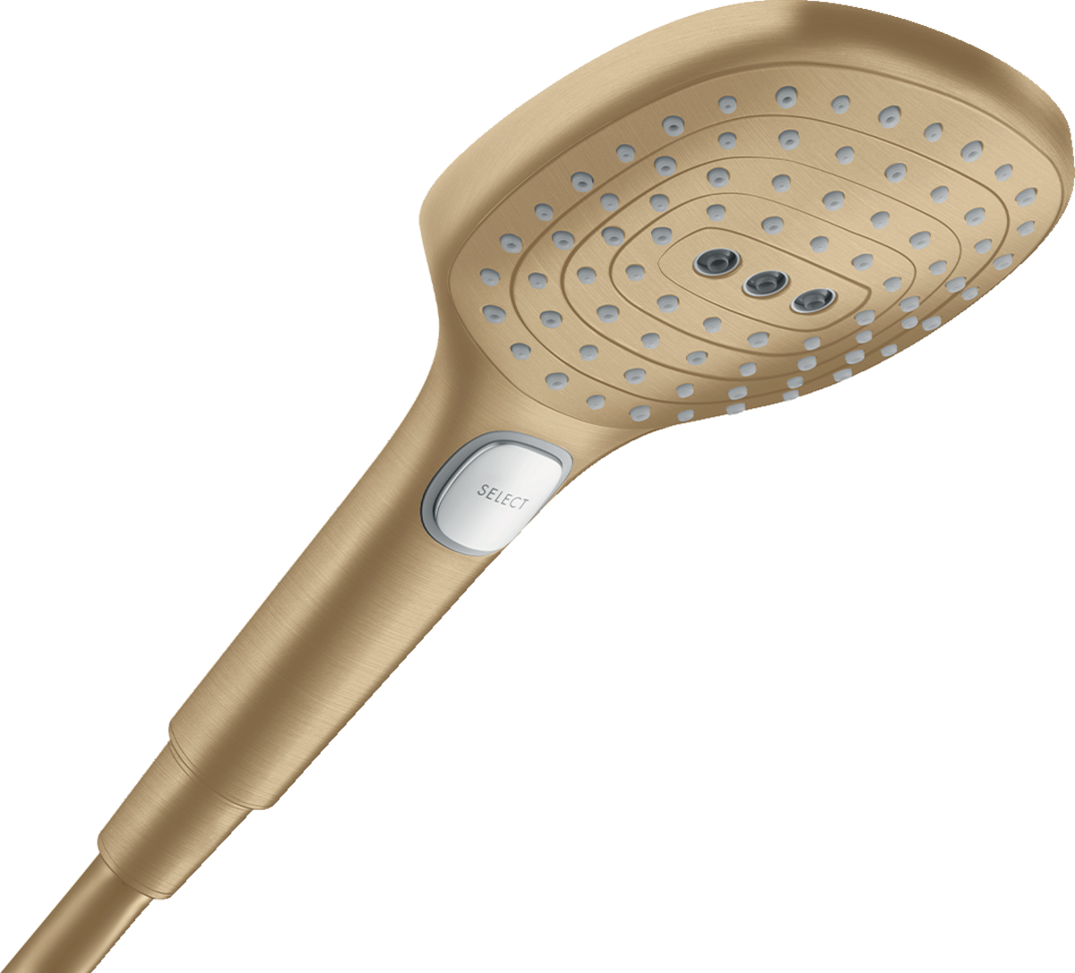 HANSGROHE Raindance Select E Handbrause 120 3jet PowderRain EcoSmart #28728140 - Brushed Bronze