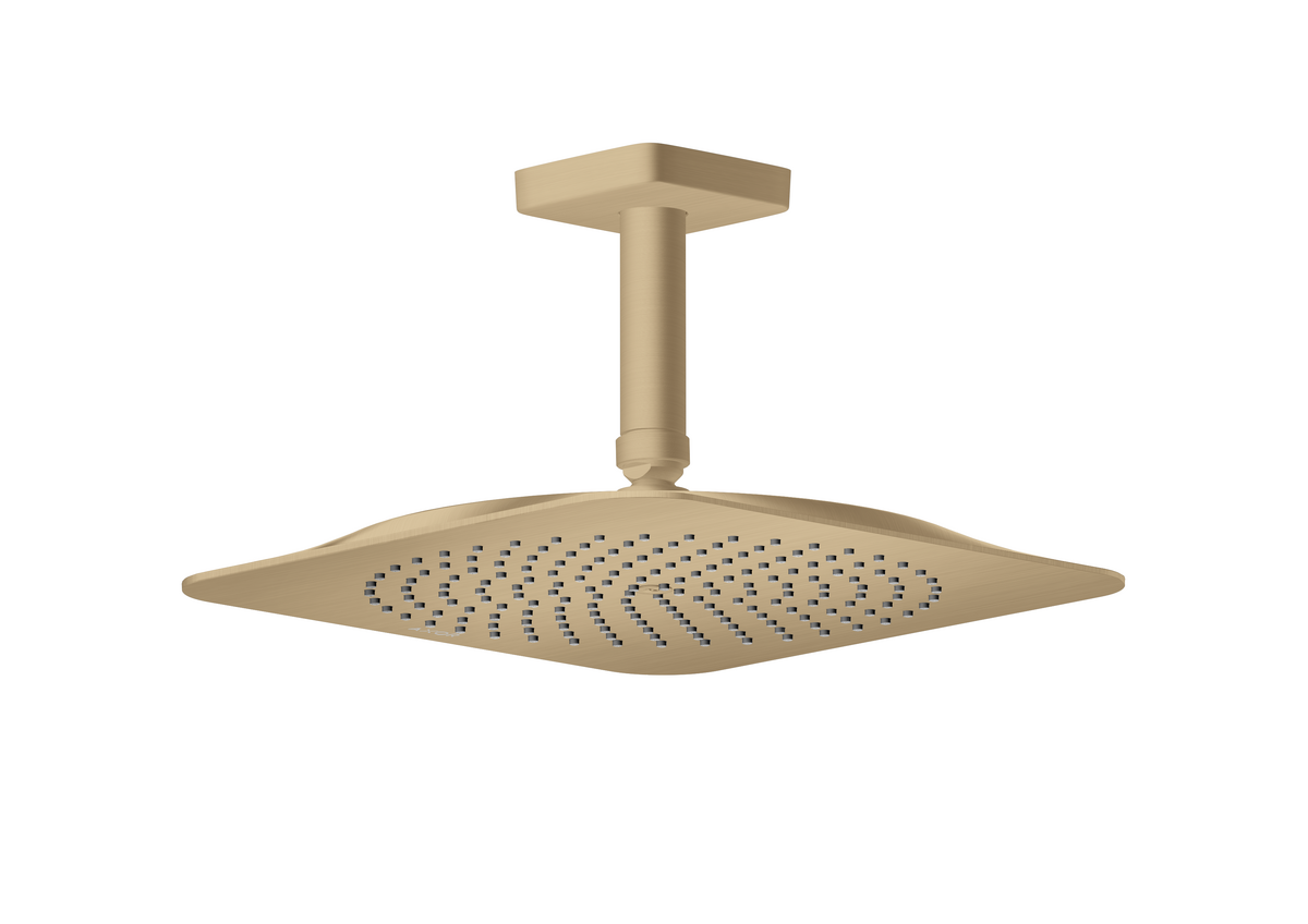 HANSGROHE AXOR Citterio C Kopfbrause 270/270 1jet EcoSmart mit Deckenanschluss #28793140 - Brushed Bronze
