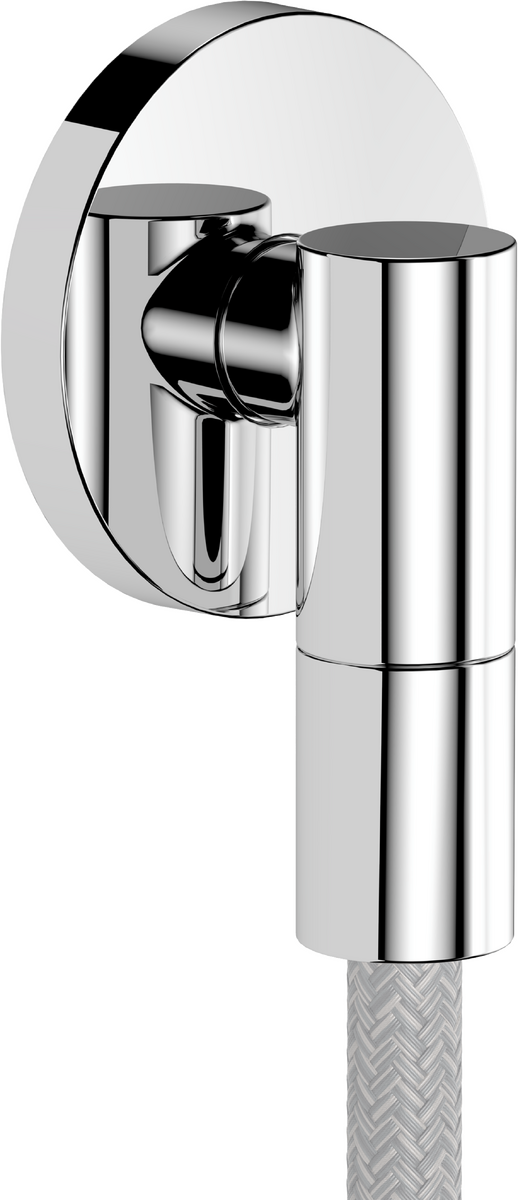 HANSGROHE FixFit Fine S Wandanschluss mit Rückflussverhinderer #28882000 - Chrom