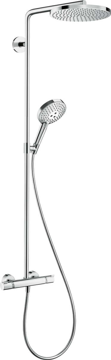 HANSGROHE Raindance Select S Showerpipe 240 1jet PowderRain mit Thermostat #27633000 - Chrom