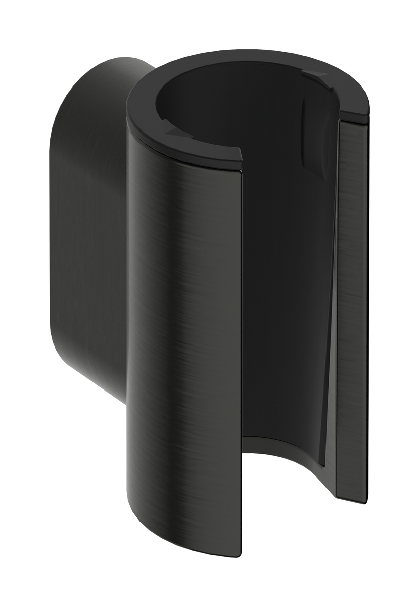 HANSGROHE Porter Fine Brausehalter #28885340 - Brushed Black Chrome