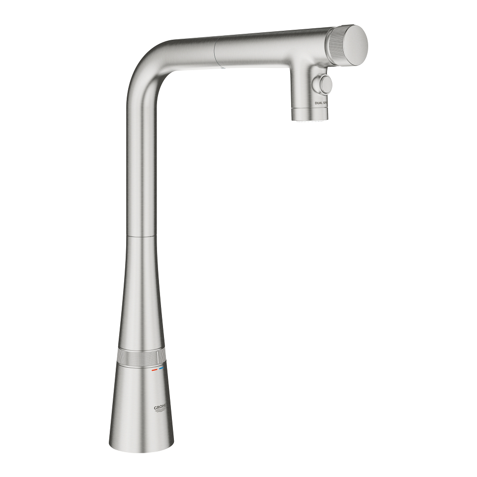 GROHE Zedra SmartControl Spültischbatterie mit SmartControl #31886DC0 - supersteel