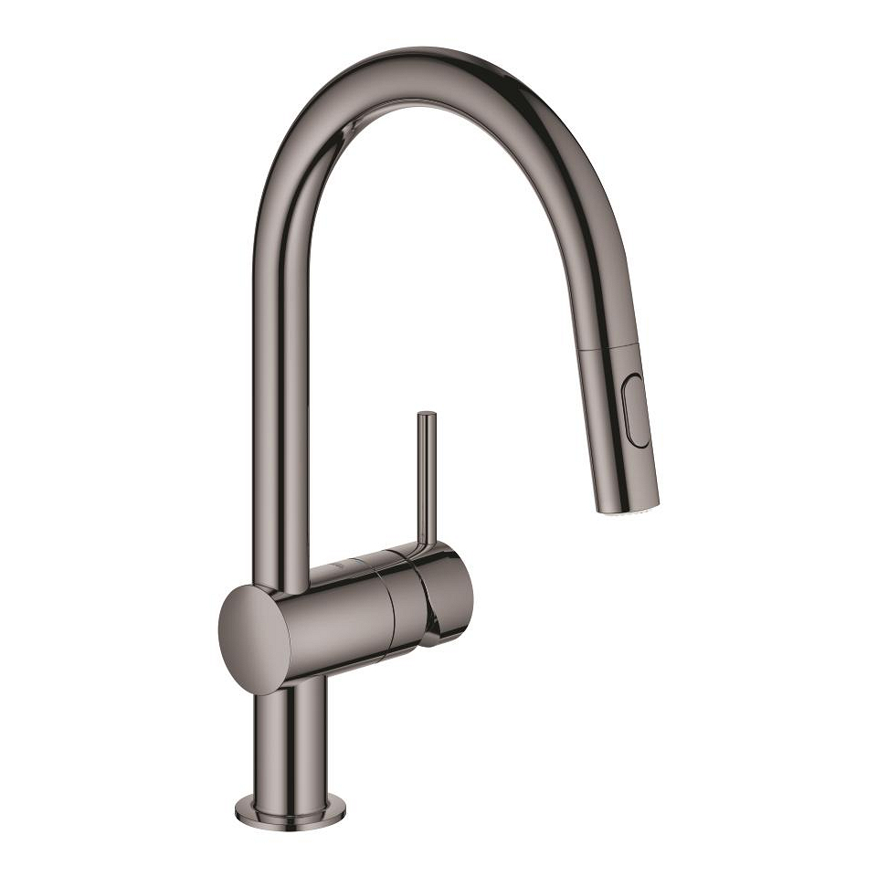 GROHE Minta Einhand-Spültischbatterie, 1/2″ #32321A02 - hard graphite