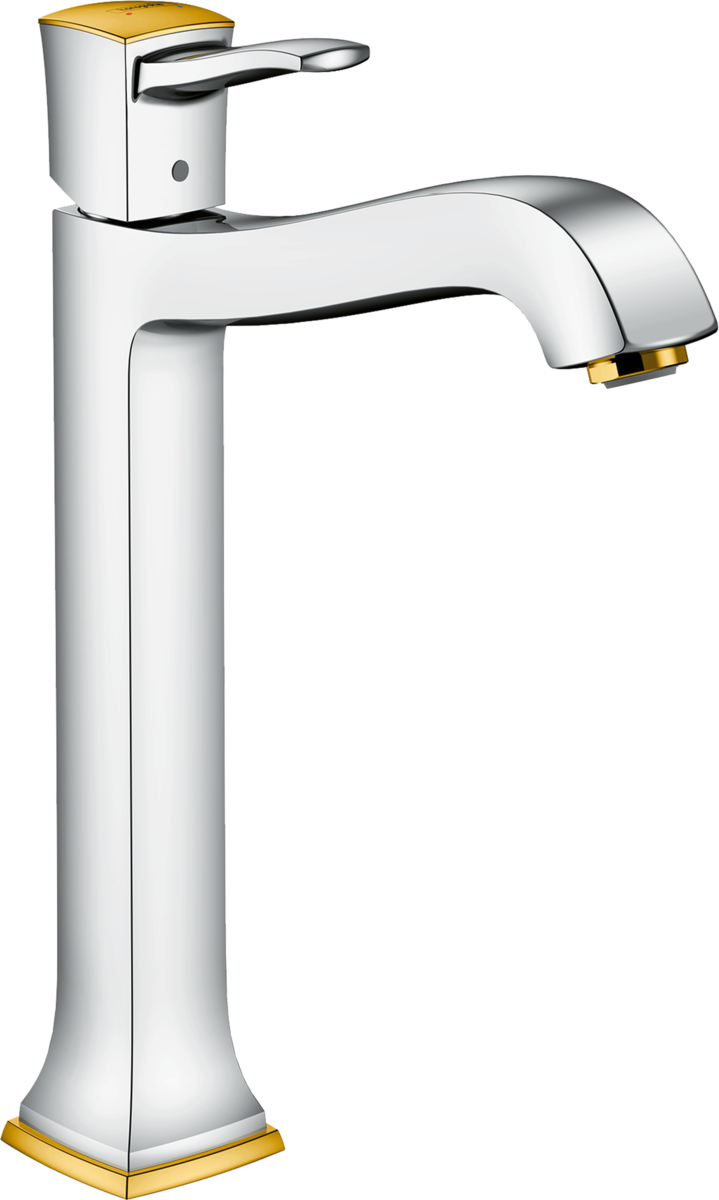HANSGROHE Metropol Classic Einhebel-Waschtischmischer 260 mit Hebelgriff für Aufsatzwaschtische mit Zugstangen-Ablaufgarnitur #31303090