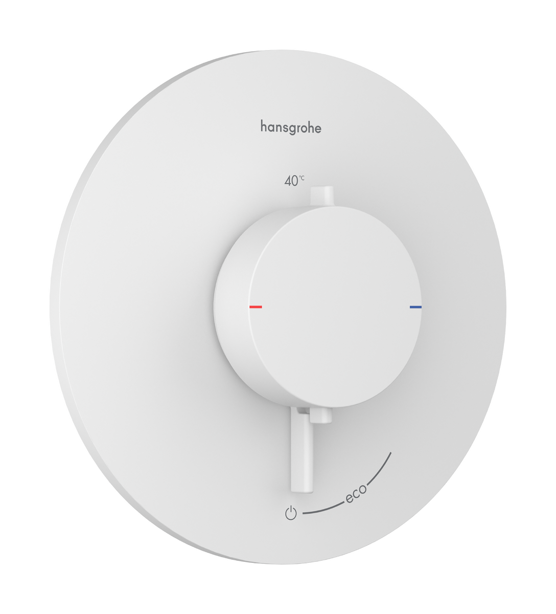 HANSGROHE Ecostat Comfort S Thermostat Unterputz für 1 Verbraucher #33714700 - Mattweiß