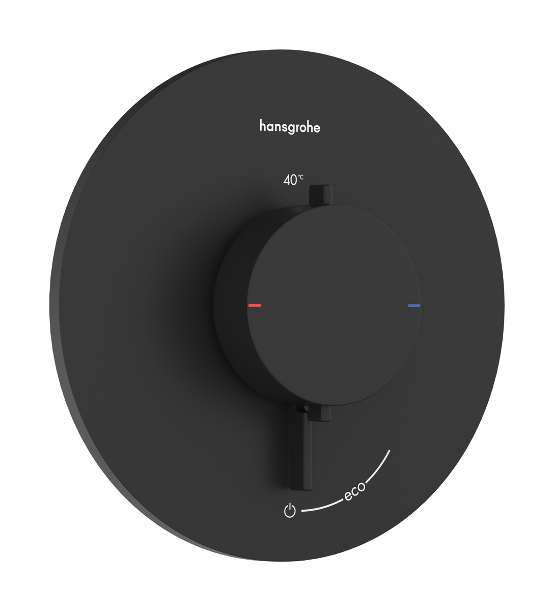 HANSGROHE Ecostat Comfort S Thermostat Unterputz für 1 Verbraucher #33714670 - Mattschwarz