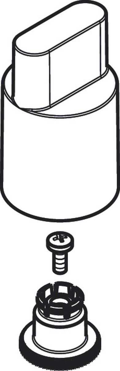 HANSGROHE Griff #31096000 - Chrom