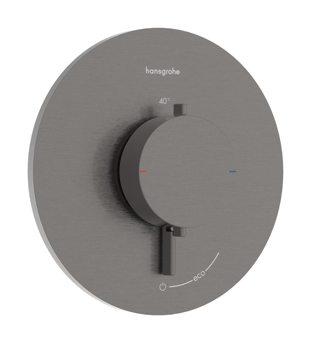 HANSGROHE Ecostat Comfort S Thermostat Unterputz für 1 Verbraucher #33714340 - Brushed Black Chrome