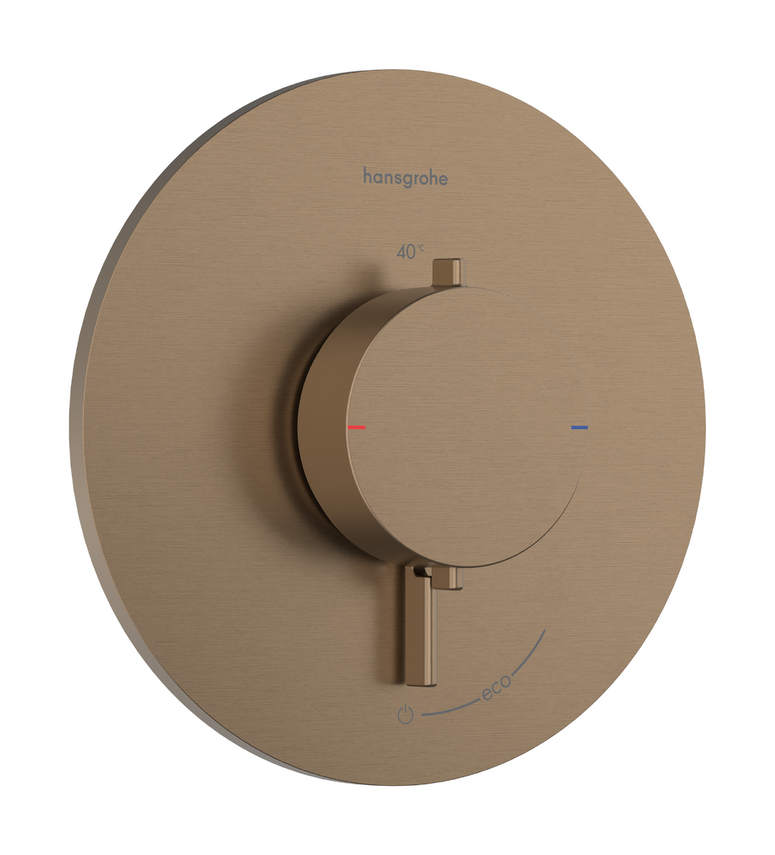 HANSGROHE Ecostat Comfort S Thermostat Unterputz für 1 Verbraucher #33714140 - Brushed Bronze