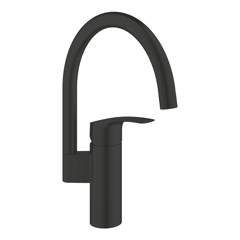 GROHE Eurosmart Einhand-Spültischbatterie, 1/2″ #332022433 - matt black
