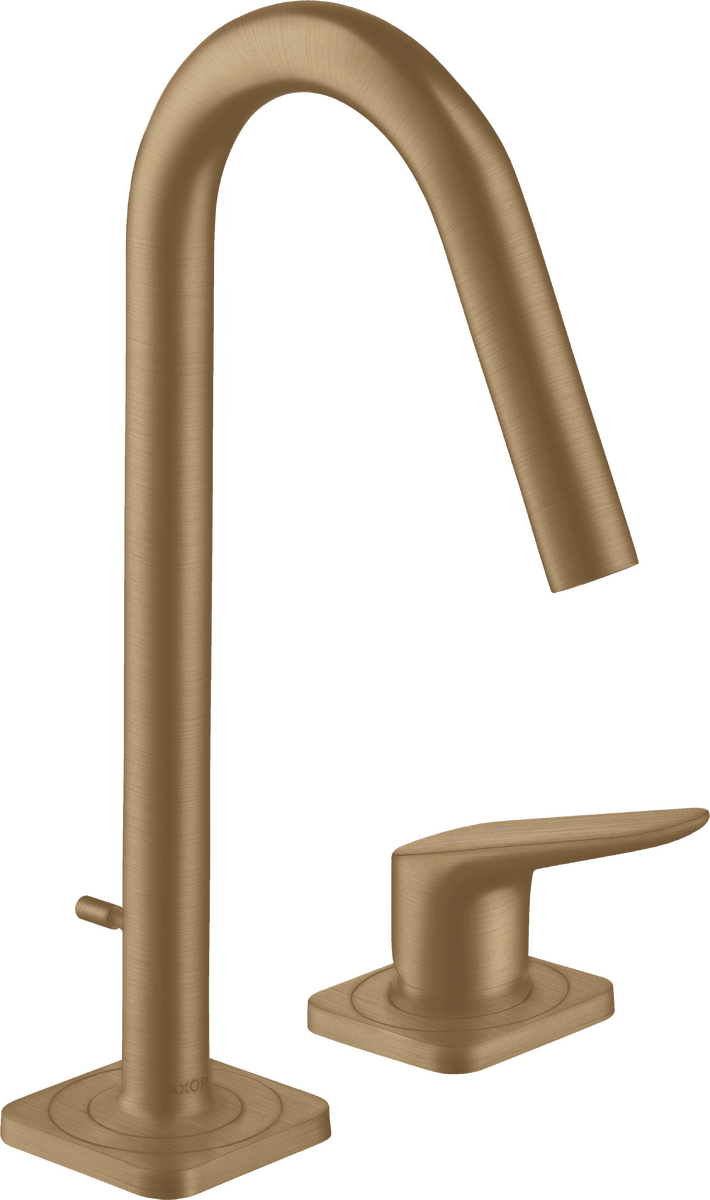 HANSGROHE AXOR Citterio M 2-Loch Waschtischmischer 160 mit Zugstangen-Ablaufgarnitur #34132140