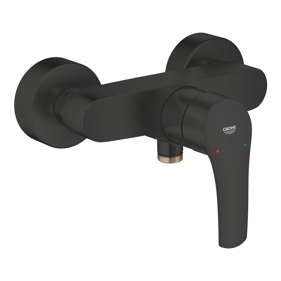 GROHE Eurosmart Einhand-Brausebatterie, 1/2″ #335552433 - matt black