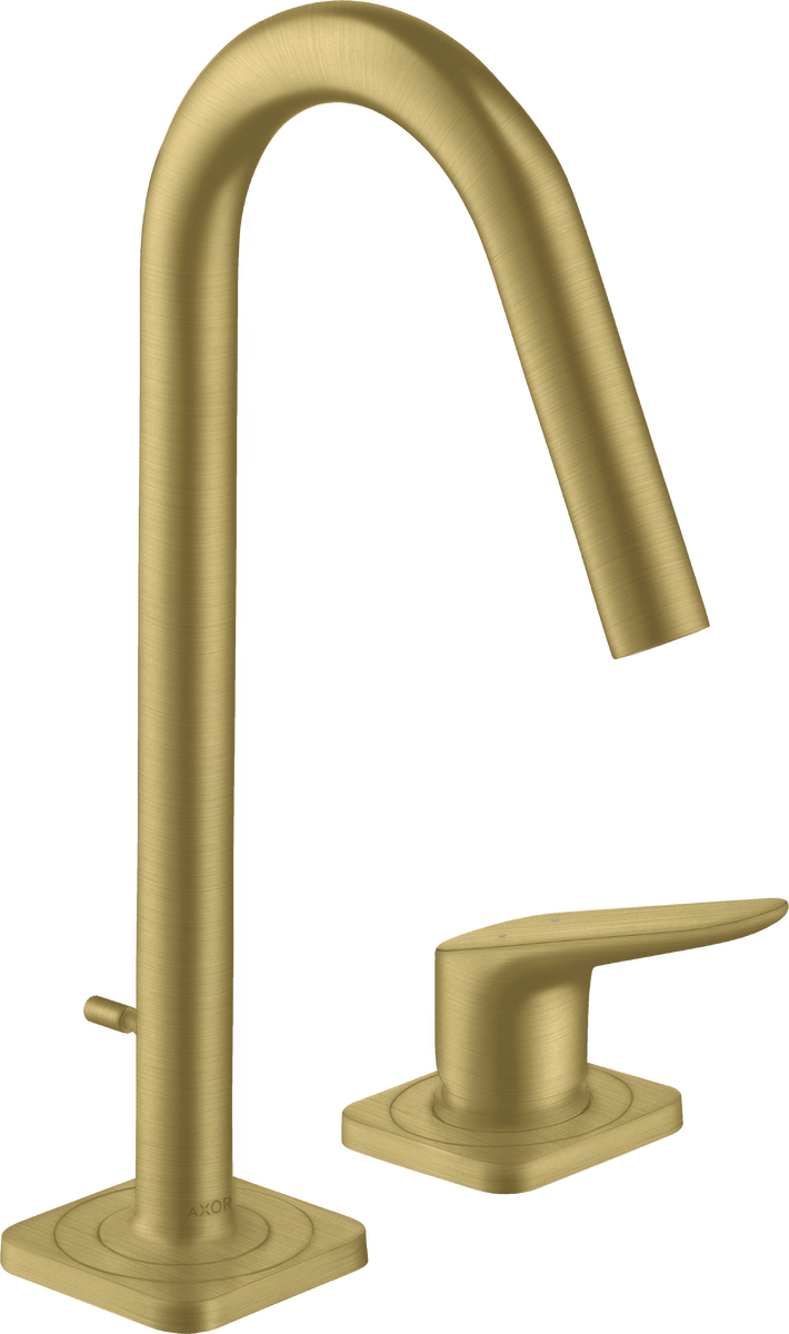 HANSGROHE AXOR Citterio M 2-Loch Waschtischmischer 160 mit Zugstangen-Ablaufgarnitur #34132950