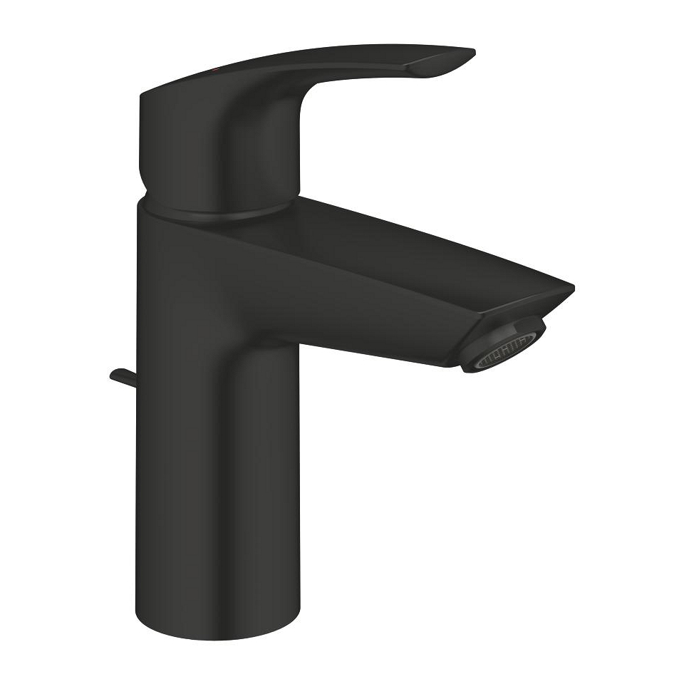 GROHE Eurosmart Einhand-Waschtischbatterie, 1/2″ S-Size #332652433 - matt black