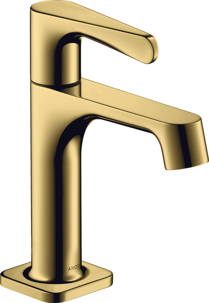 HANSGROHE AXOR Citterio M Standventil 90 ohne Ablaufgarnitur #34130990 - Polished Gold Optic