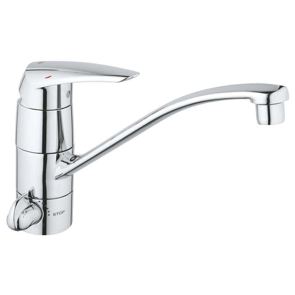 GROHE Eurodisc Einhand-Spültischbatterie, 1/2″ #33312001 - chrom