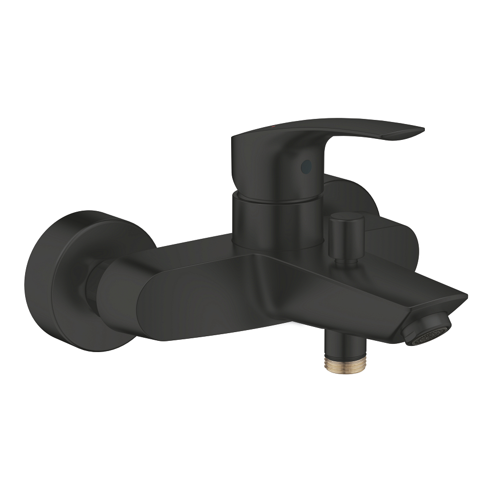 GROHE Eurosmart Einhand-Wannenbatterie, 1/2″ #333002433 - matt black