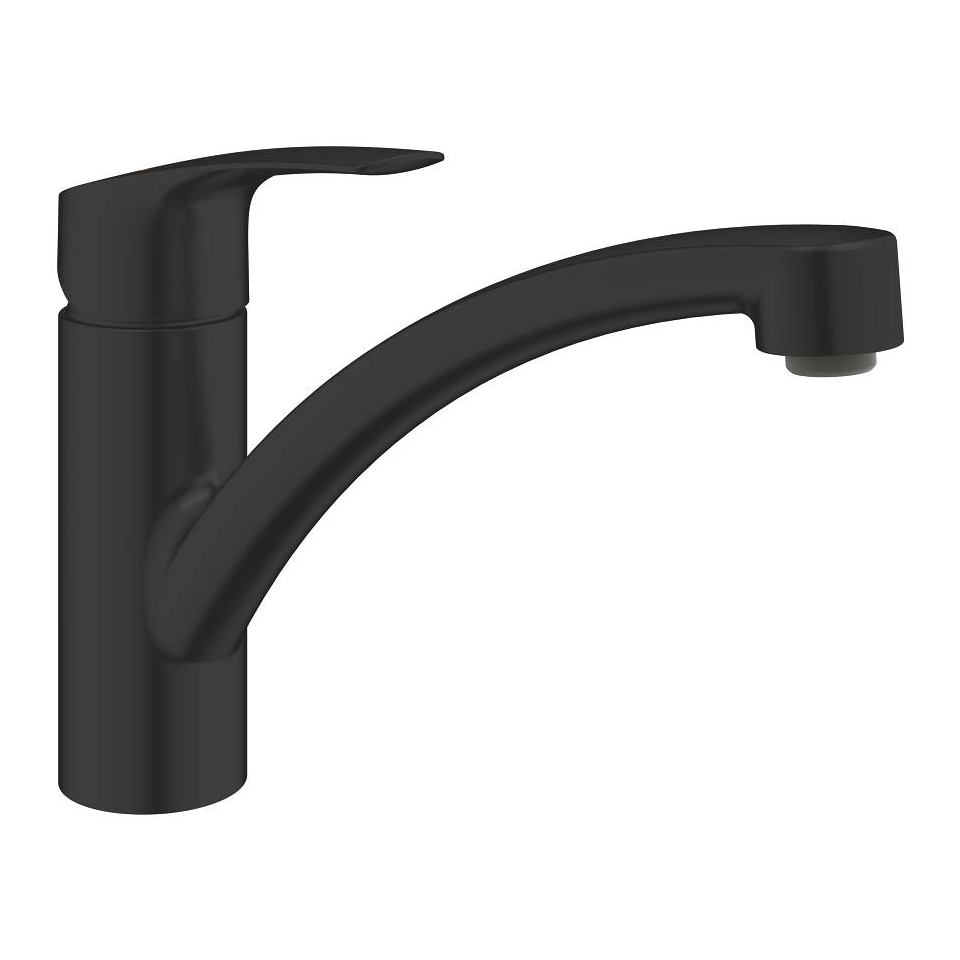 GROHE Eurosmart Einhand-Spültischbatterie, 1/2″ #332812433 - matt black