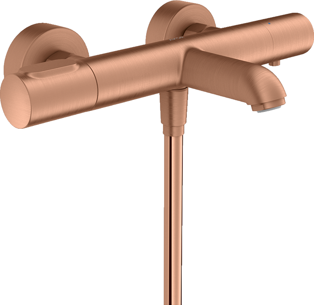 HANSGROHE AXOR Citterio M Wannenthermostat Aufputz #34435310 - Brushed Red Gold