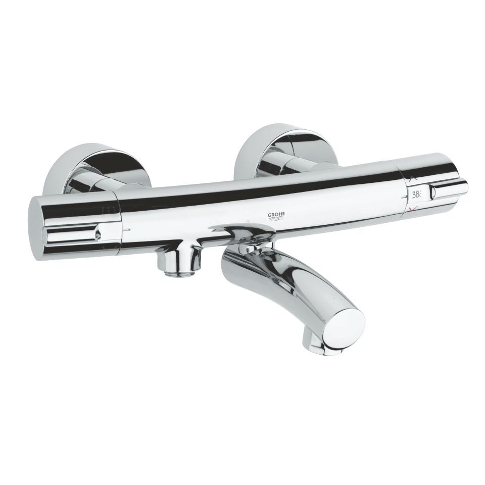 GROHE Tenso Thermostat-Wannenbatterie, 1/2″ #34026000 - chrom