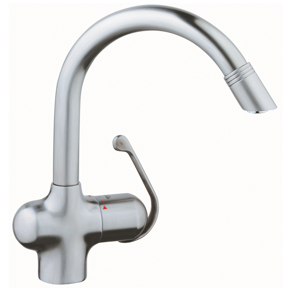 GROHE Zedra Einhand-Spültischbatterie, 1/2″ #33764SD0 - edelstahl