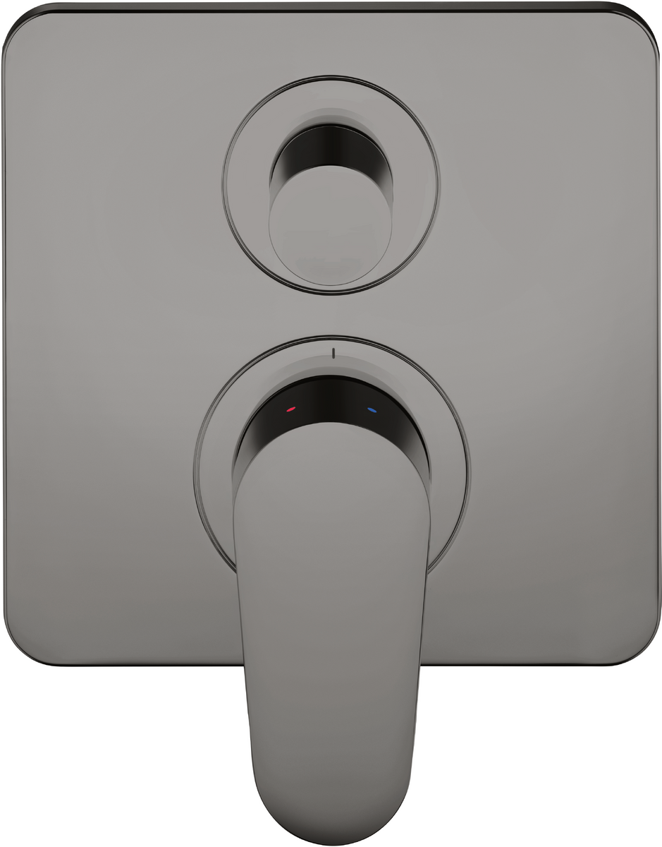HANSGROHE AXOR Citterio M Einhebel-Wannenmischer Unterputz #34425330 - Polished Black Chrome