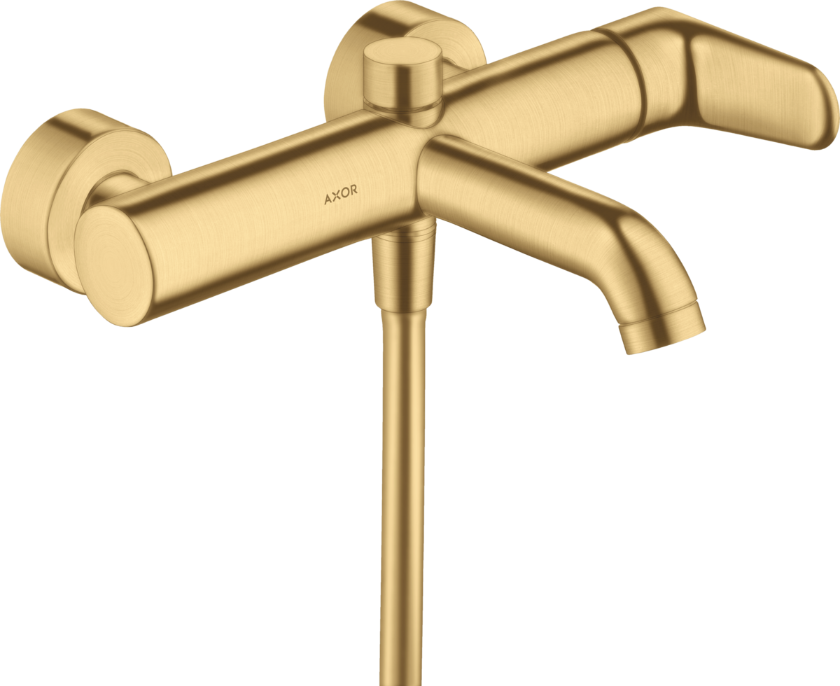 HANSGROHE AXOR Citterio M Einhebel-Wannenmischer Aufputz #34420250 - Brushed Gold Optic