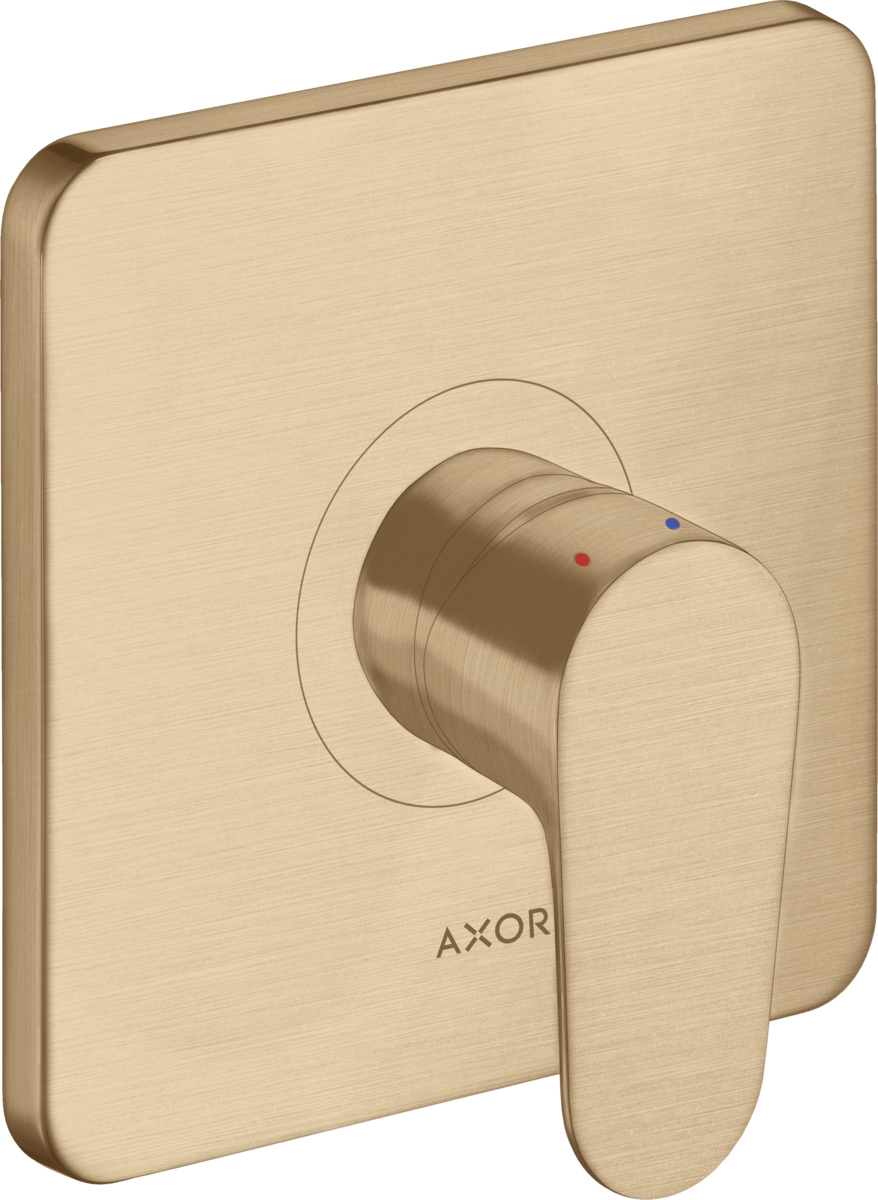 HANSGROHE AXOR Citterio M Einhebel-Brausemischer Unterputz #34625140 - Brushed Bronze