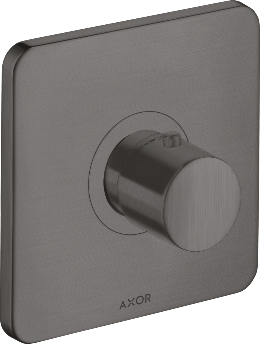 HANSGROHE AXOR Citterio M Thermostat Unterputz #34715340 - Brushed Black Chrome