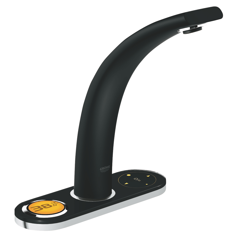 GROHE Veris Digitale Waschtischbatterie #36080KS0 - velvet black