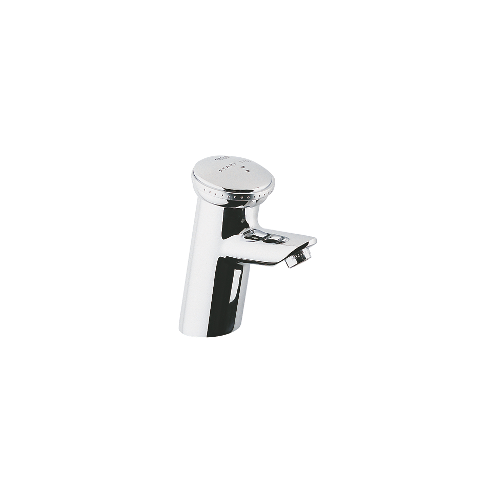 GROHE Contromix Public Selbstschluss-Waschtischbatterie, 1/2″ ohne Mischung #36111000 - chrom