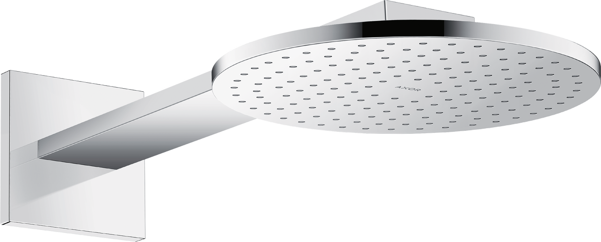HANSGROHE AXOR ShowerSolutions Kopfbrause 250 1jet mit Brausearm #35284000 - Chrom