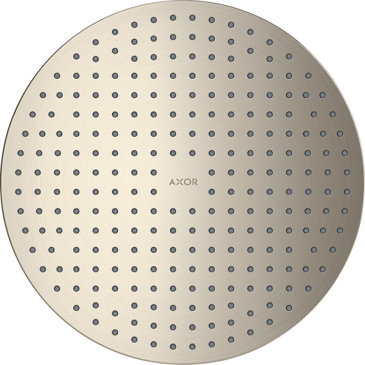 HANSGROHE AXOR ShowerSolutions Kopfbrause 300 2jet Deckenintegriert #35305820 - Brushed Nickel