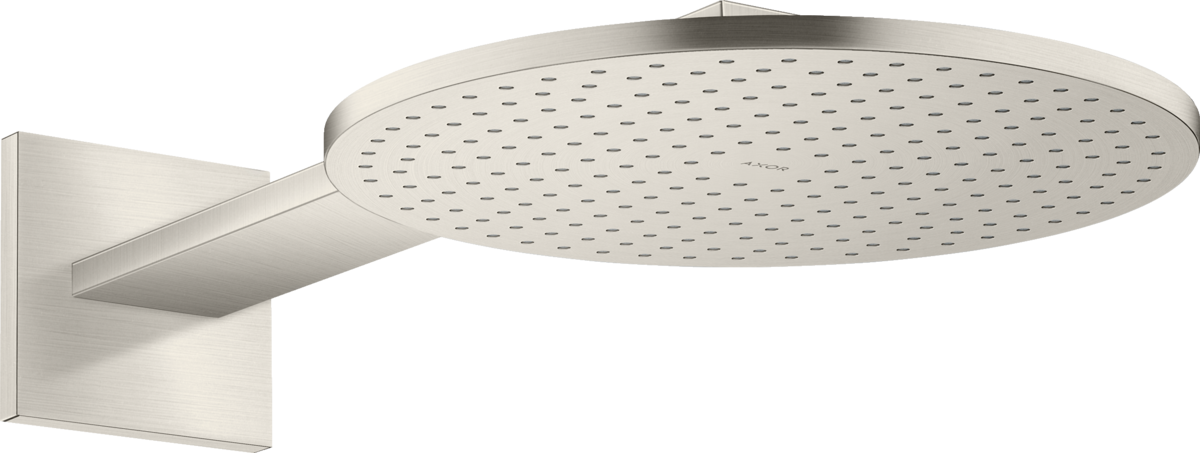 HANSGROHE AXOR ShowerSolutions Kopfbrause 300 2jet mit Brausearm #35303800 - Edelstahl Optic
