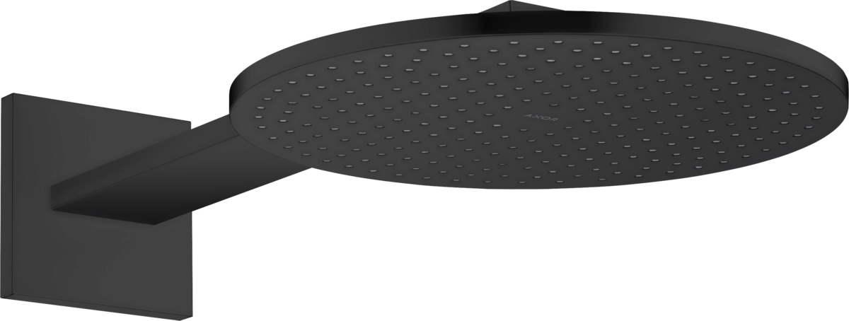 HANSGROHE AXOR ShowerSolutions Kopfbrause 300 1jet mit Brausearm #35300670 - Mattschwarz