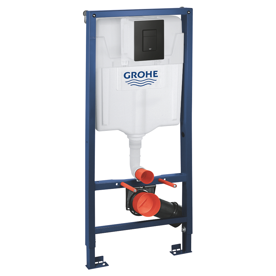 GROHE Solido 3-in-1 Set für WC, 1,13 m Bauhöhe #388112430 - matt black