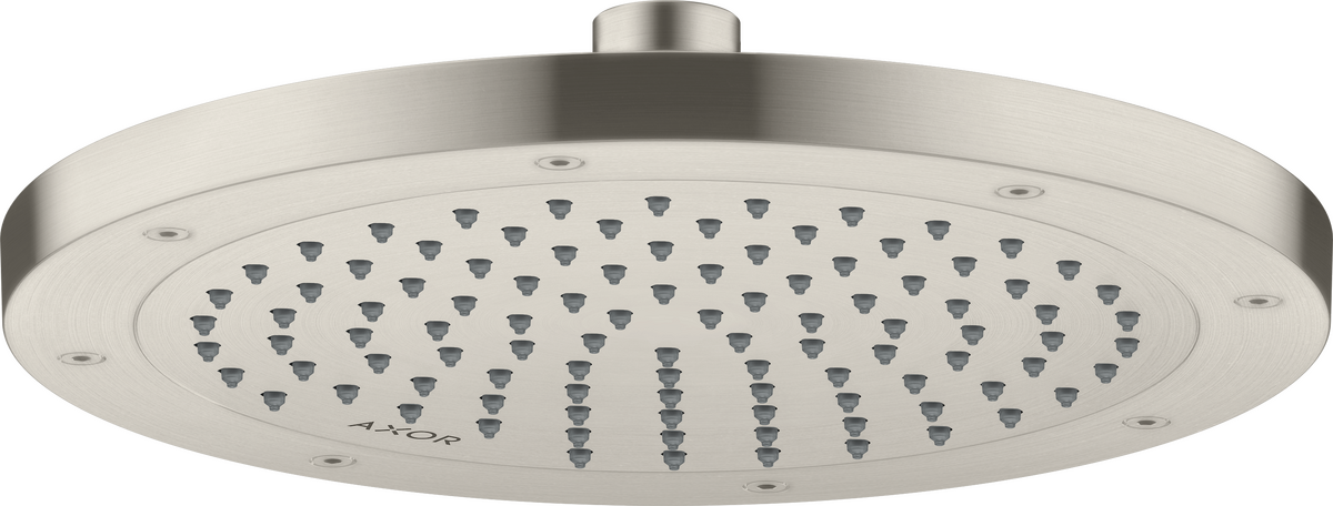 HANSGROHE AXOR ShowerSolutions Kopfbrause 245 1jet EcoSmart #35381800 - Edelstahl Optic